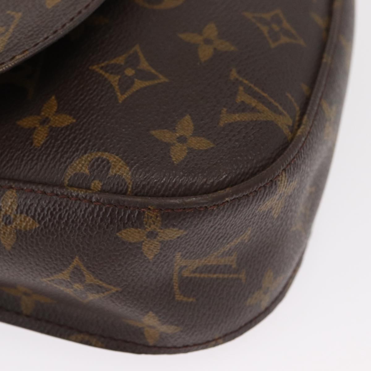 LOUIS VUITTON Monogram Saint Cloud GM Shoulder Bag M51242 LV Auth BA8283