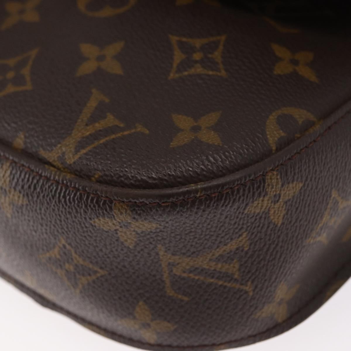 LOUIS VUITTON Monogram Saint Cloud GM Shoulder Bag M51242 LV Auth BA8283