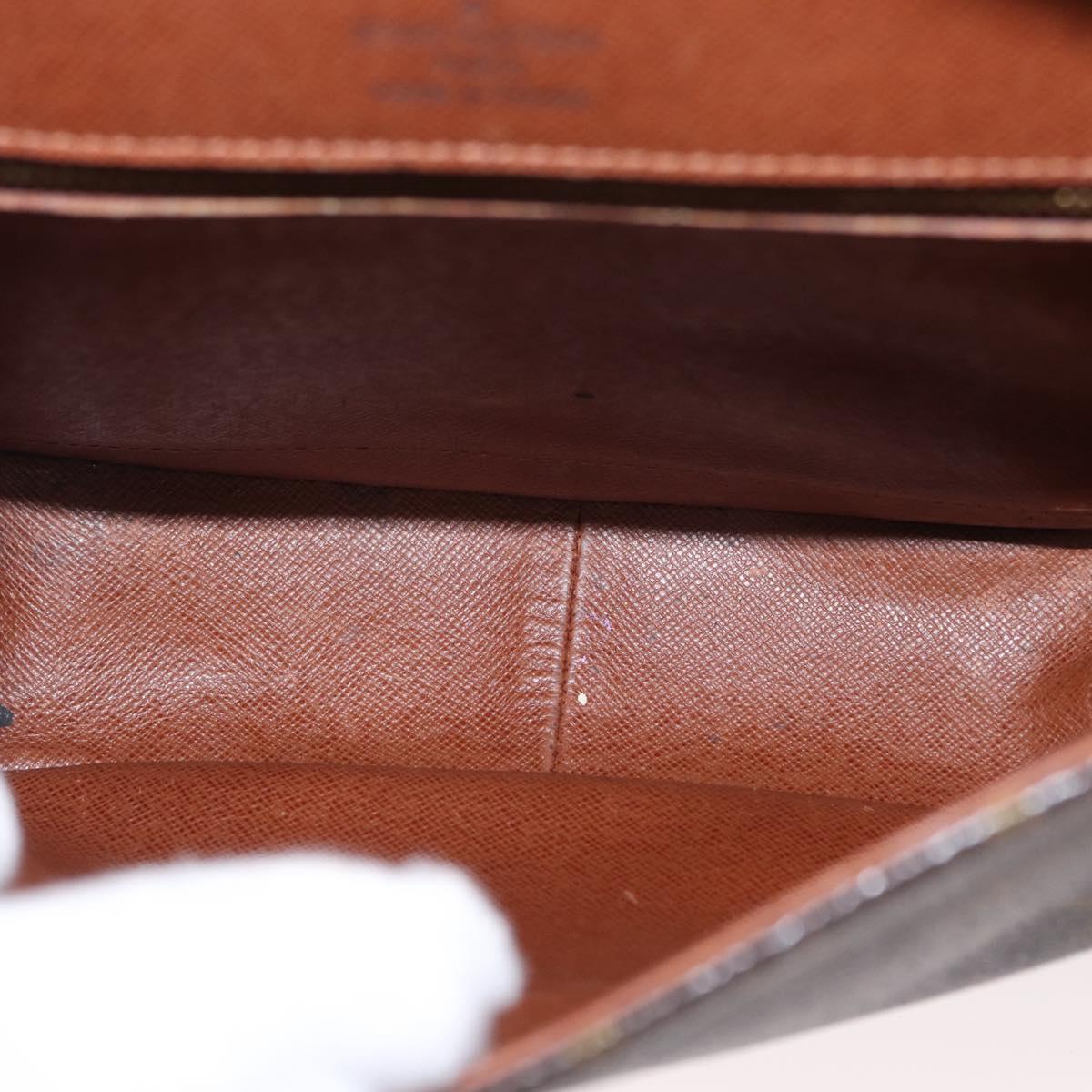 LOUIS VUITTON Monogram Saint Cloud GM Shoulder Bag M51242 LV Auth BA8283