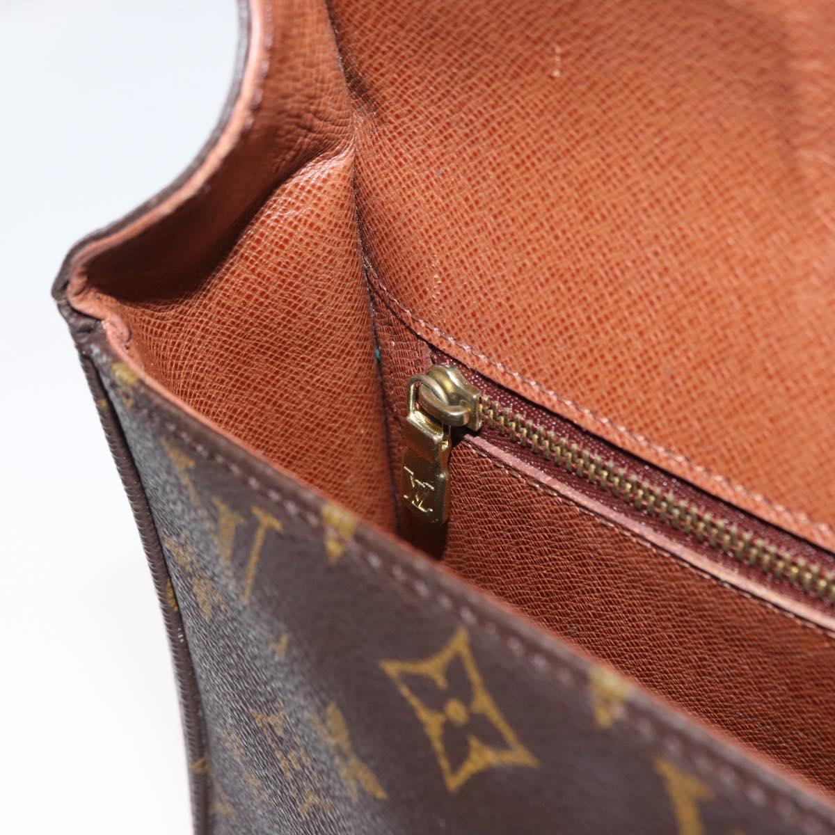 LOUIS VUITTON Monogram Saint Cloud GM Shoulder Bag M51242 LV Auth BA8283