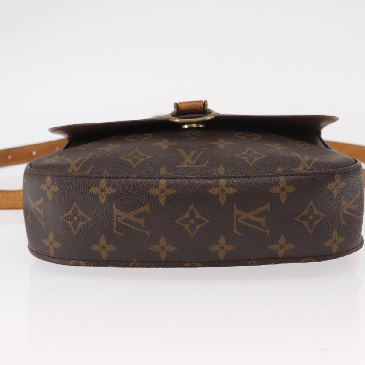 LOUIS VUITTON Monogram Saint Cloud GM Shoulder Bag M51242 LV Auth BA8283