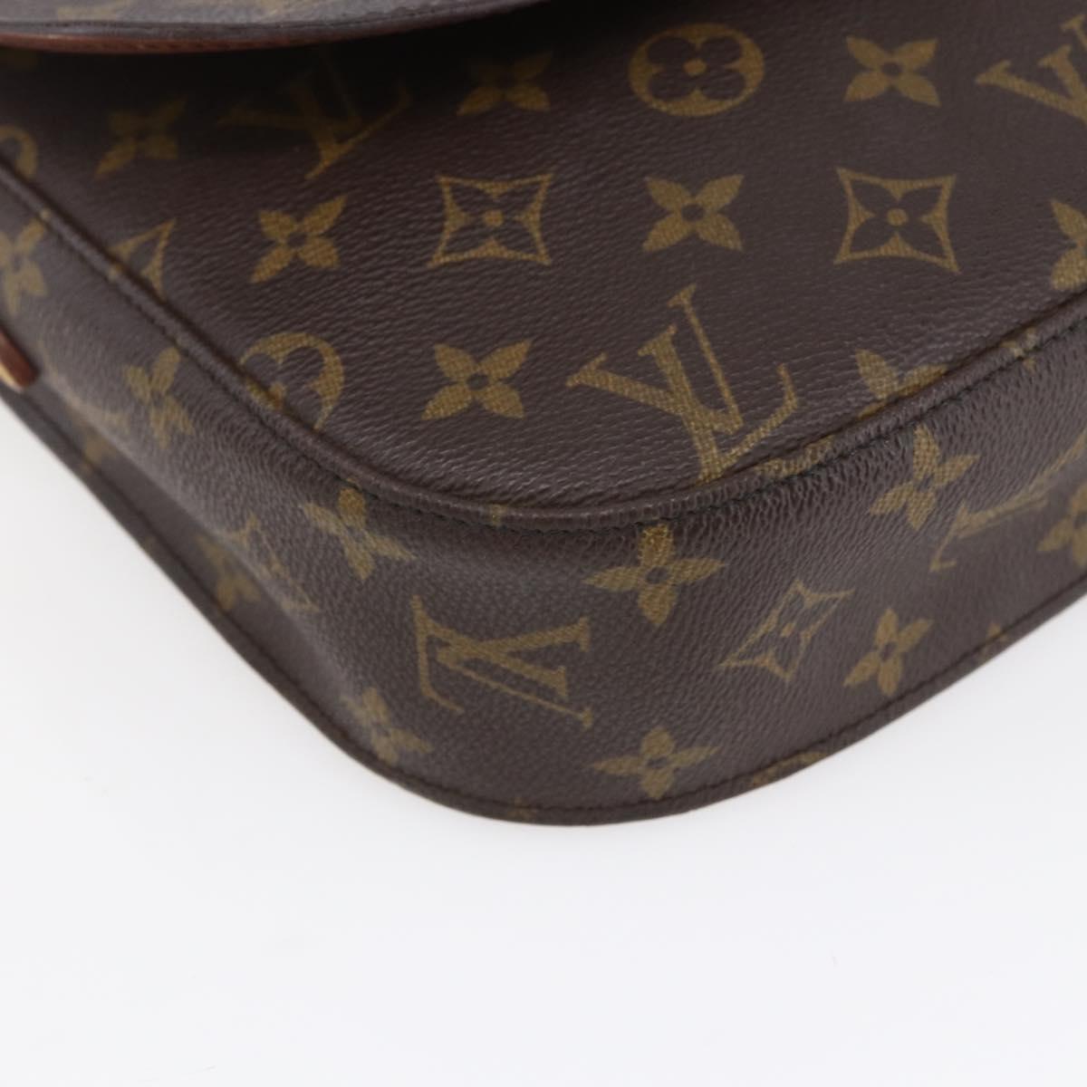 LOUIS VUITTON Monogram Saint Cloud GM Shoulder Bag M51242 LV Auth BA8284
