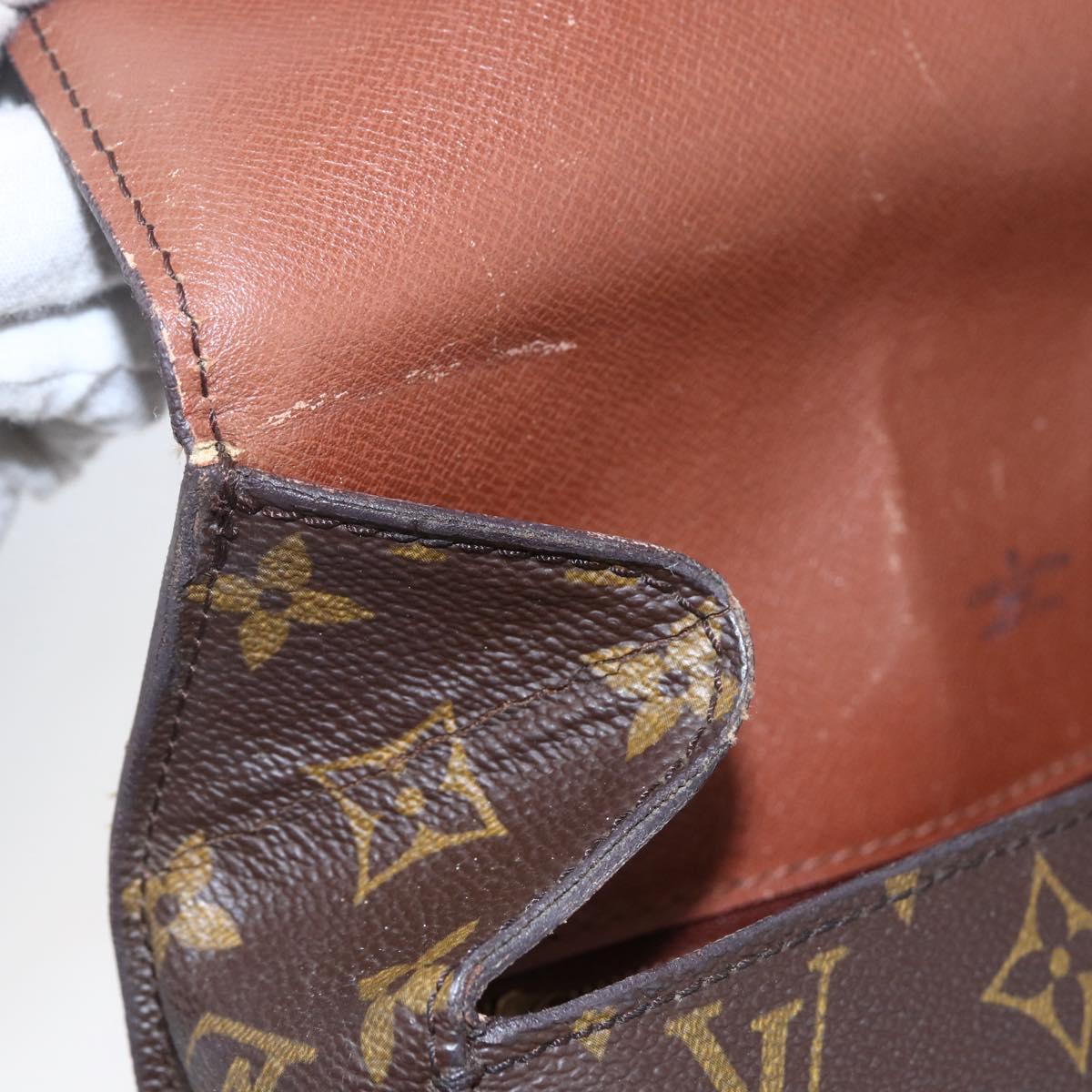 LOUIS VUITTON Monogram Saint Cloud GM Shoulder Bag M51242 LV Auth BA8284