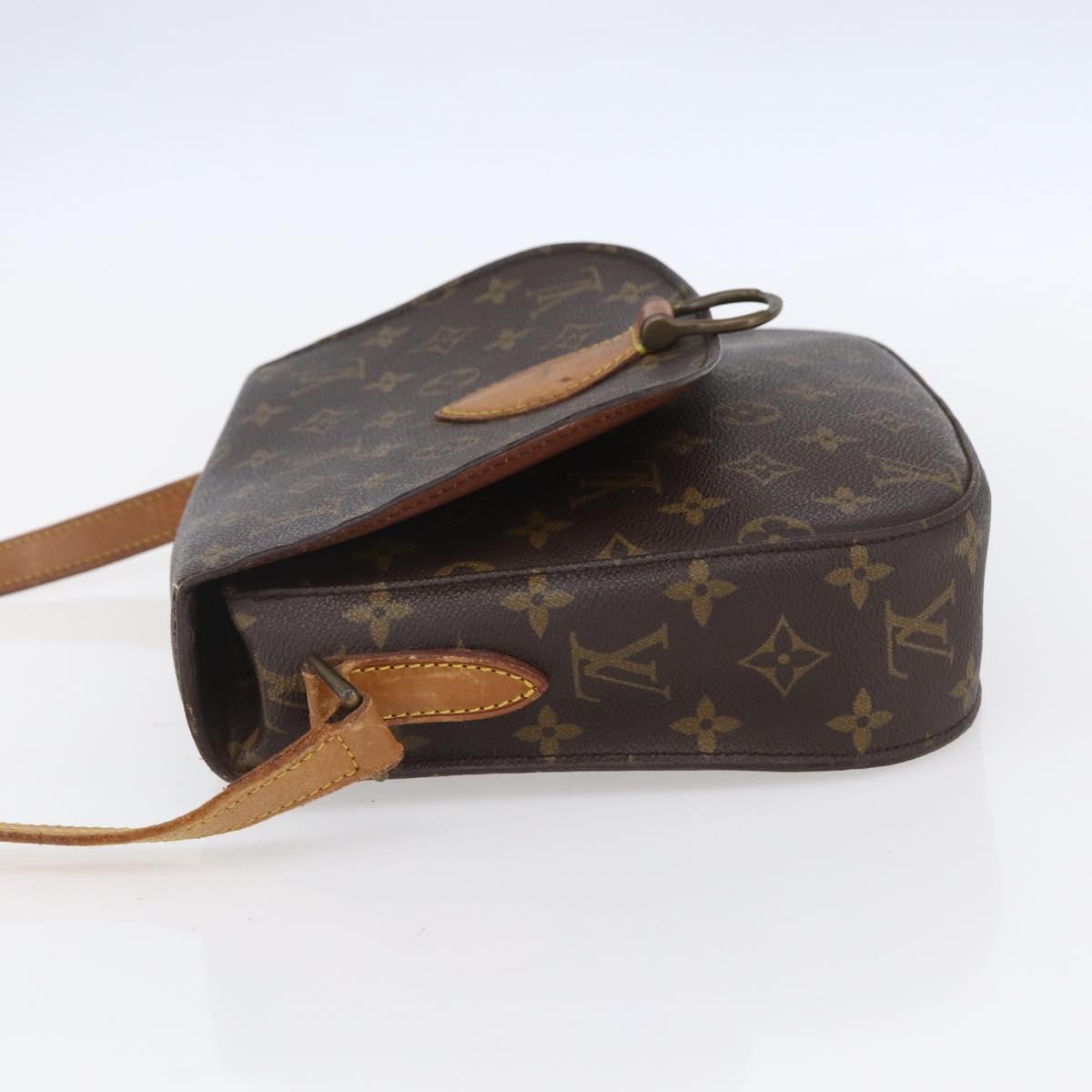 LOUIS VUITTON Monogram Saint Cloud GM Shoulder Bag M51242 LV Auth BA8284