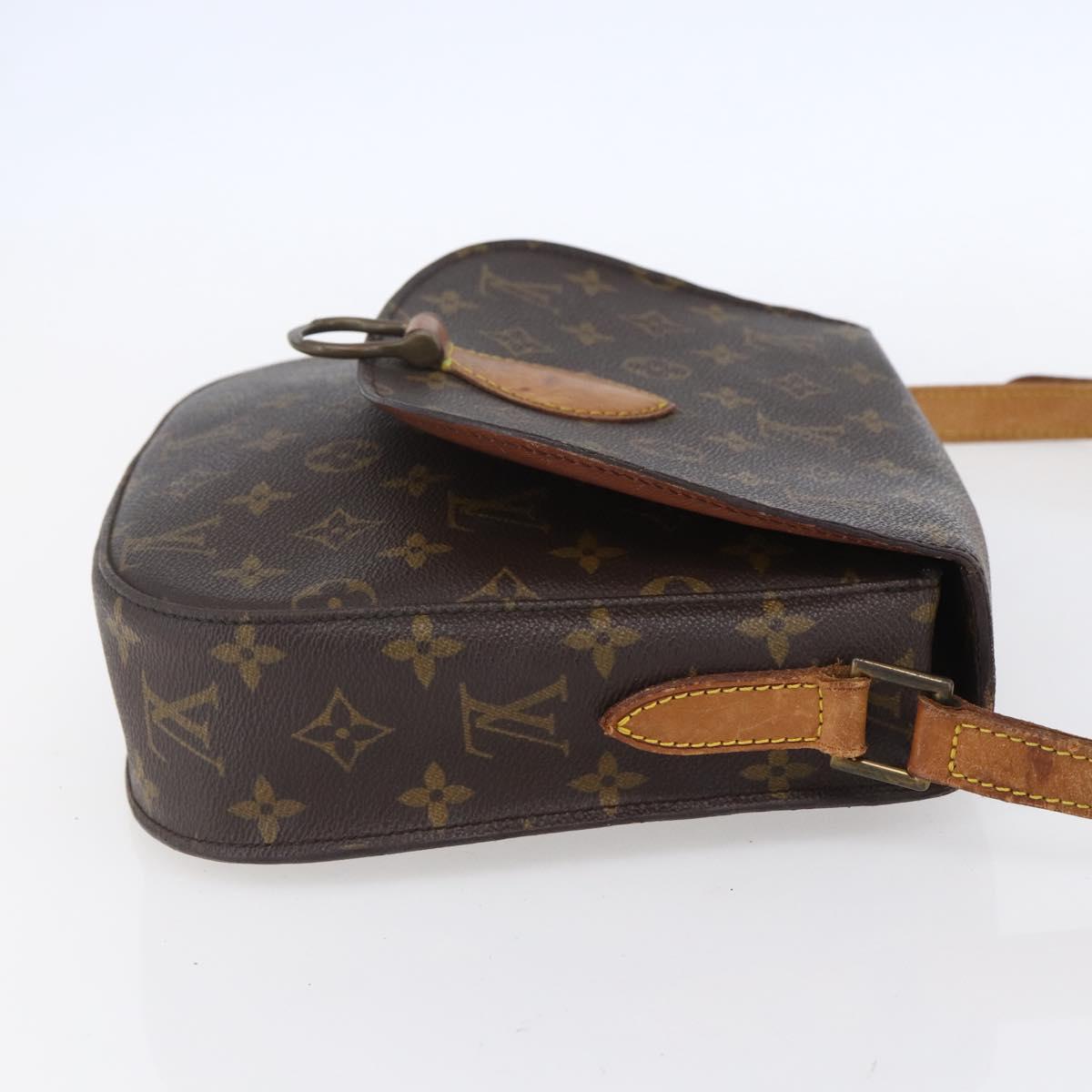 LOUIS VUITTON Monogram Saint Cloud GM Shoulder Bag M51242 LV Auth BA8284