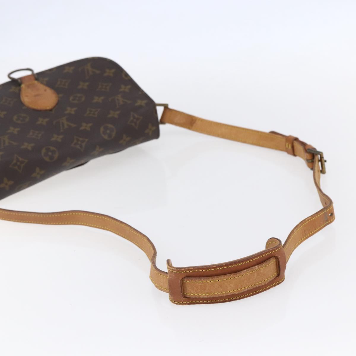 LOUIS VUITTON Monogram Saint Cloud GM Shoulder Bag M51242 LV Auth BA8284
