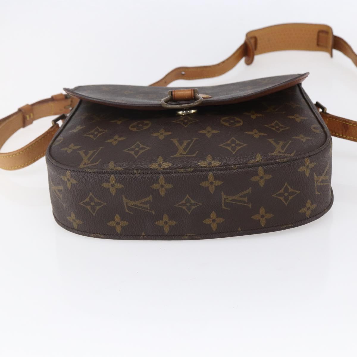 LOUIS VUITTON Monogram Saint Cloud GM Shoulder Bag M51242 LV Auth BA8284