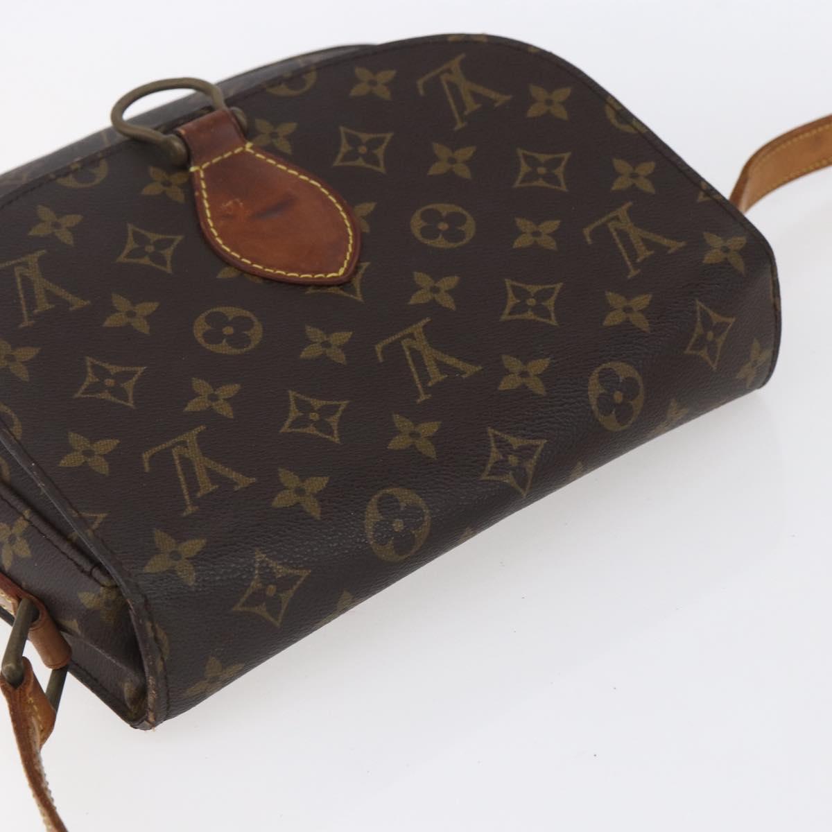 LOUIS VUITTON Monogram Saint Cloud GM Shoulder Bag M51242 LV Auth BA8285