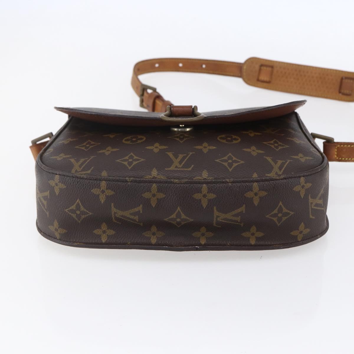 LOUIS VUITTON Monogram Saint Cloud GM Shoulder Bag M51242 LV Auth BA8285