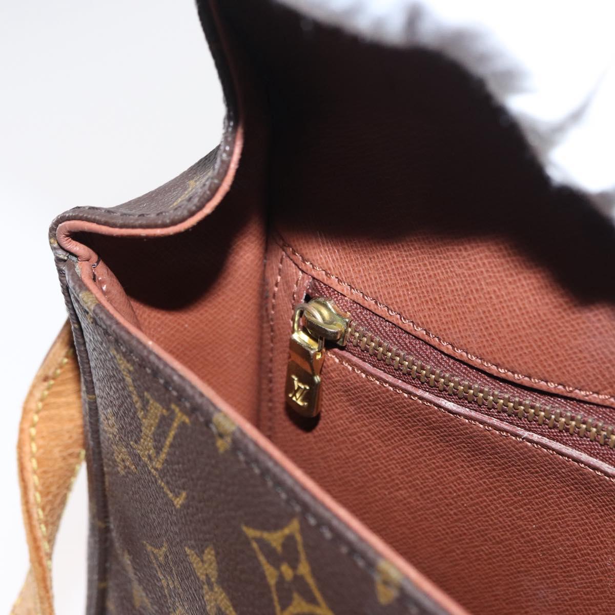 LOUIS VUITTON Monogram Saint Cloud GM Shoulder Bag M51242 LV Auth BA8286