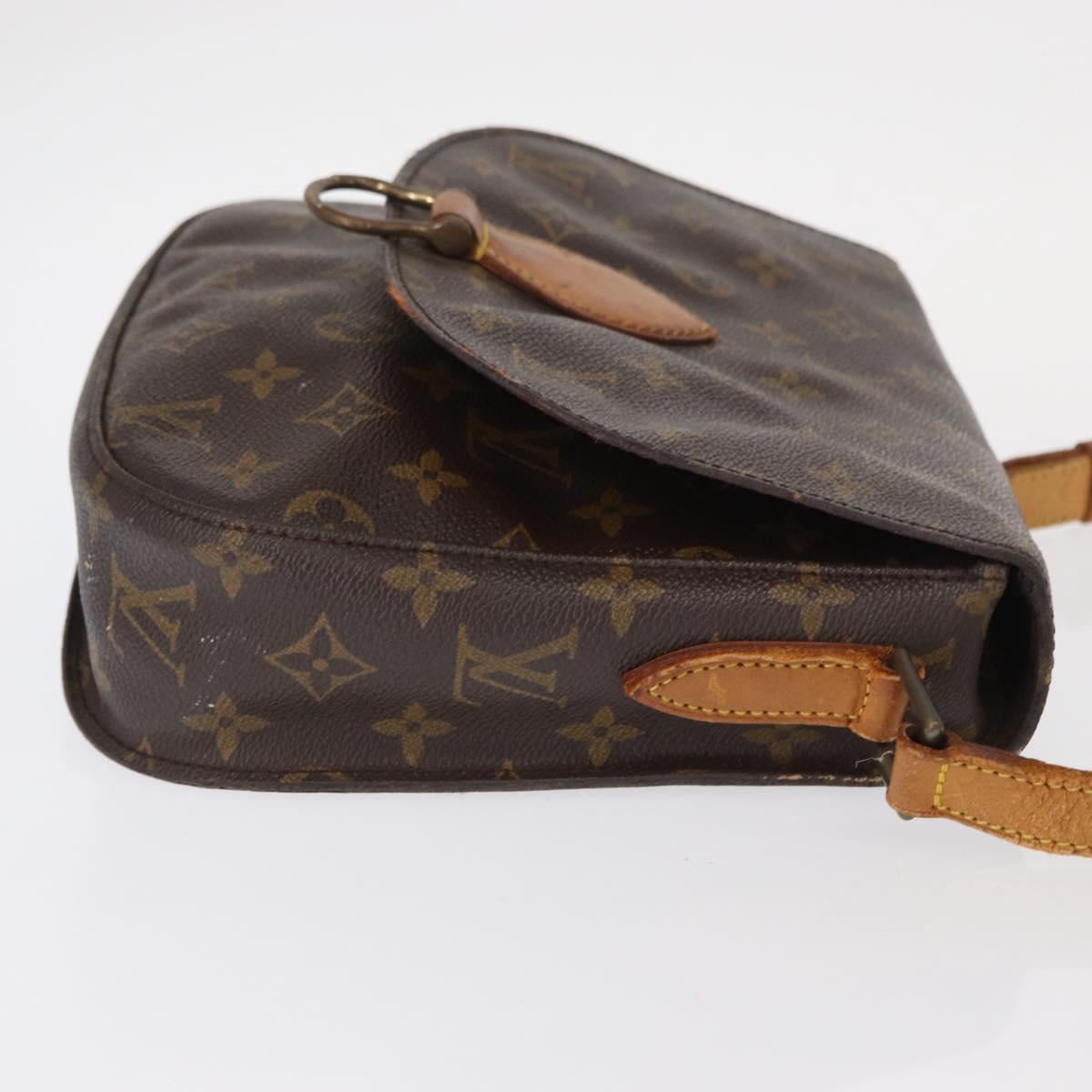 LOUIS VUITTON Monogram Saint Cloud GM Shoulder Bag M51242 LV Auth BA8286