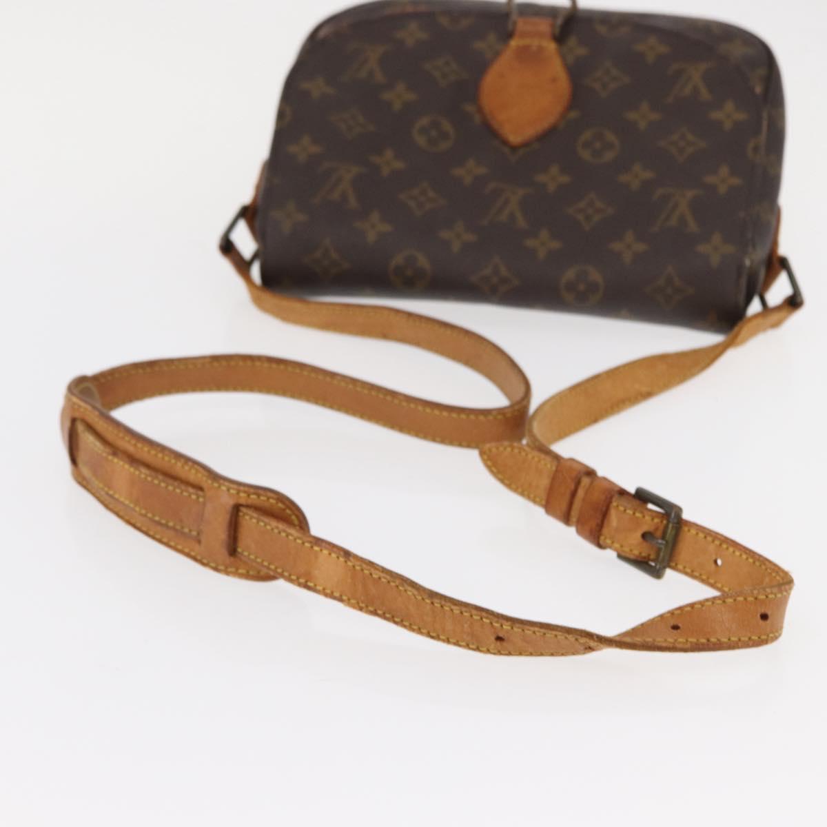 LOUIS VUITTON Monogram Saint Cloud GM Shoulder Bag M51242 LV Auth BA8286