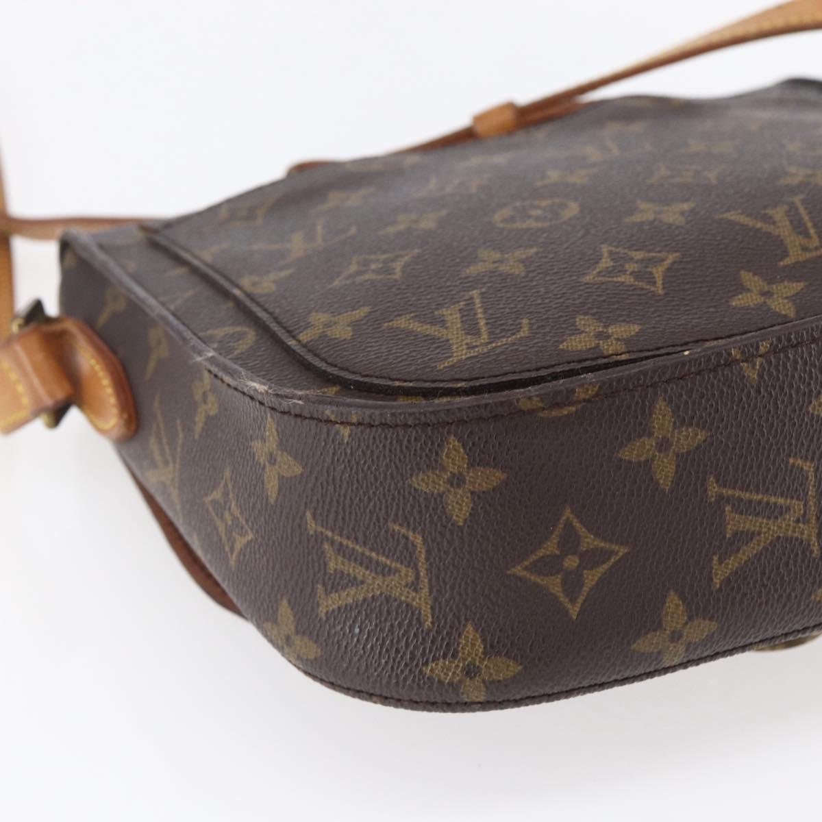 LOUIS VUITTON Monogram Saint Cloud GM Shoulder Bag M51242 LV Auth BA8287