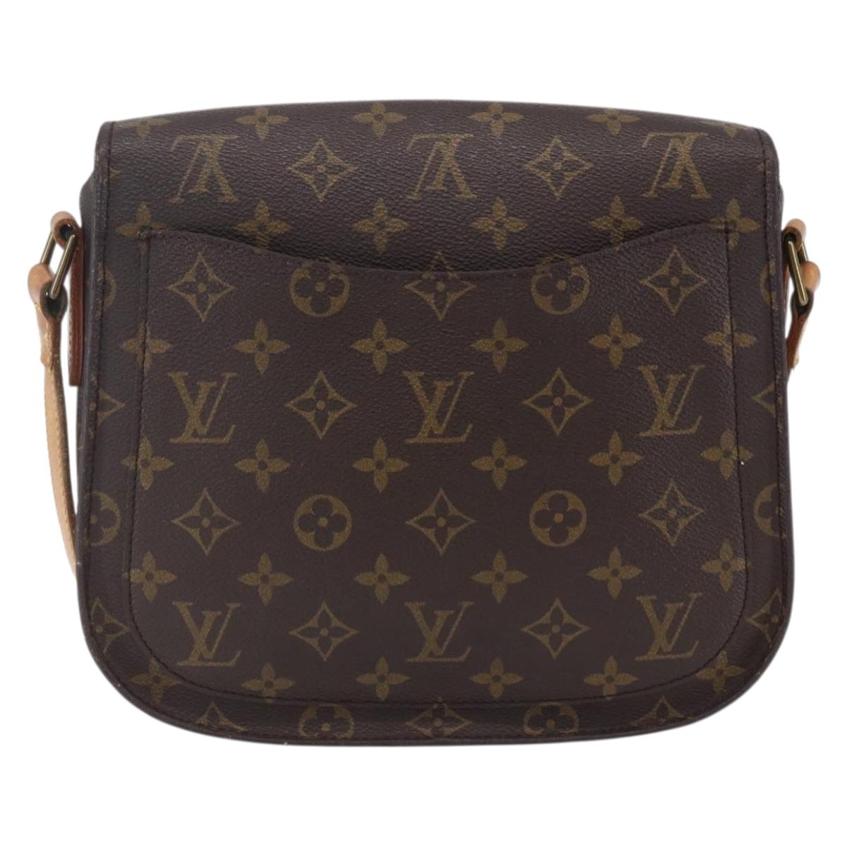 LOUIS VUITTON Monogram Saint Cloud GM Shoulder Bag M51242 LV Auth BA8287