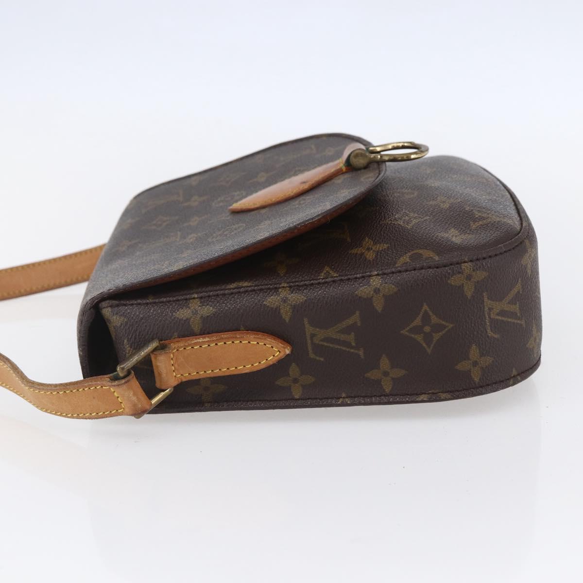 LOUIS VUITTON Monogram Saint Cloud GM Shoulder Bag M51242 LV Auth BA8287