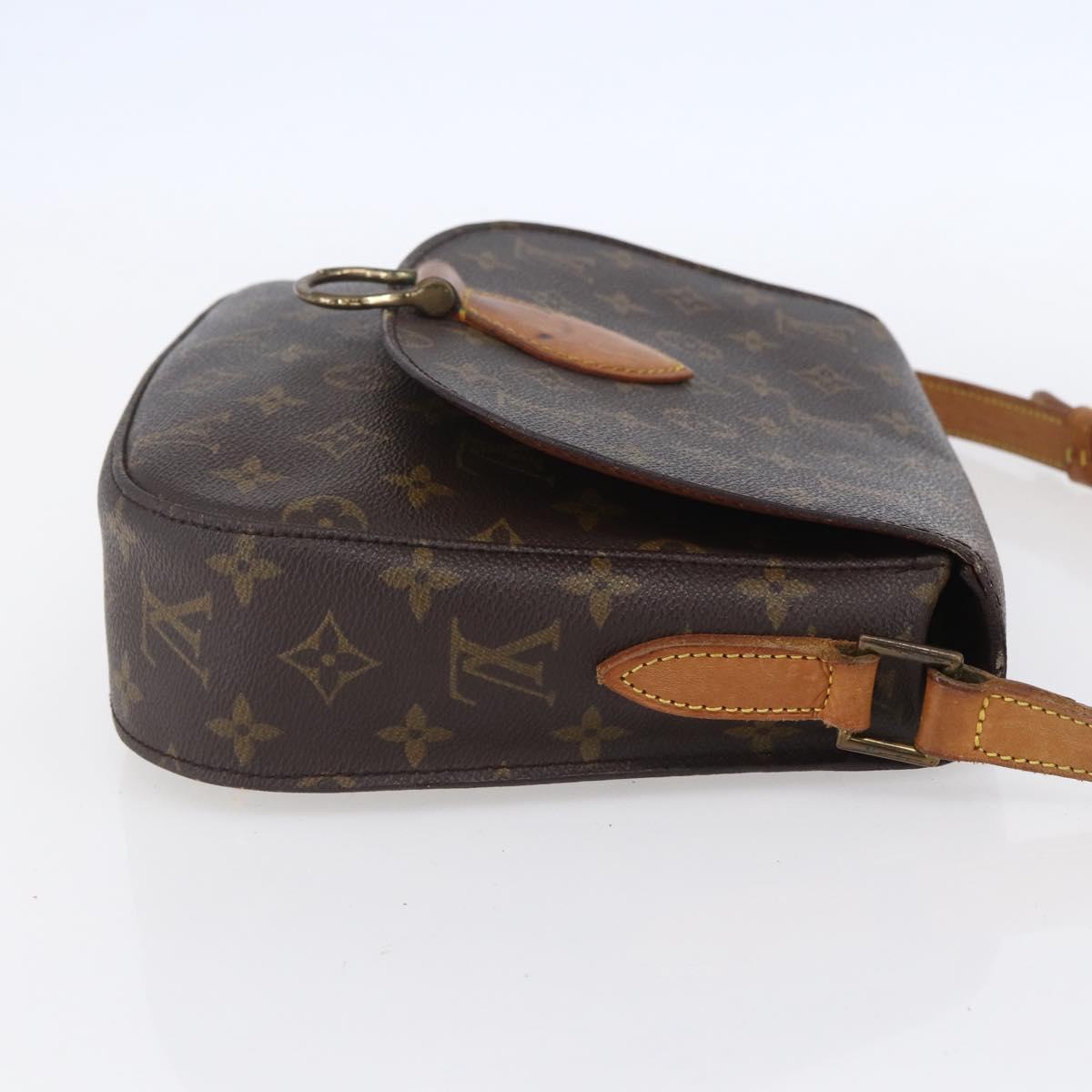 LOUIS VUITTON Monogram Saint Cloud GM Shoulder Bag M51242 LV Auth BA8287
