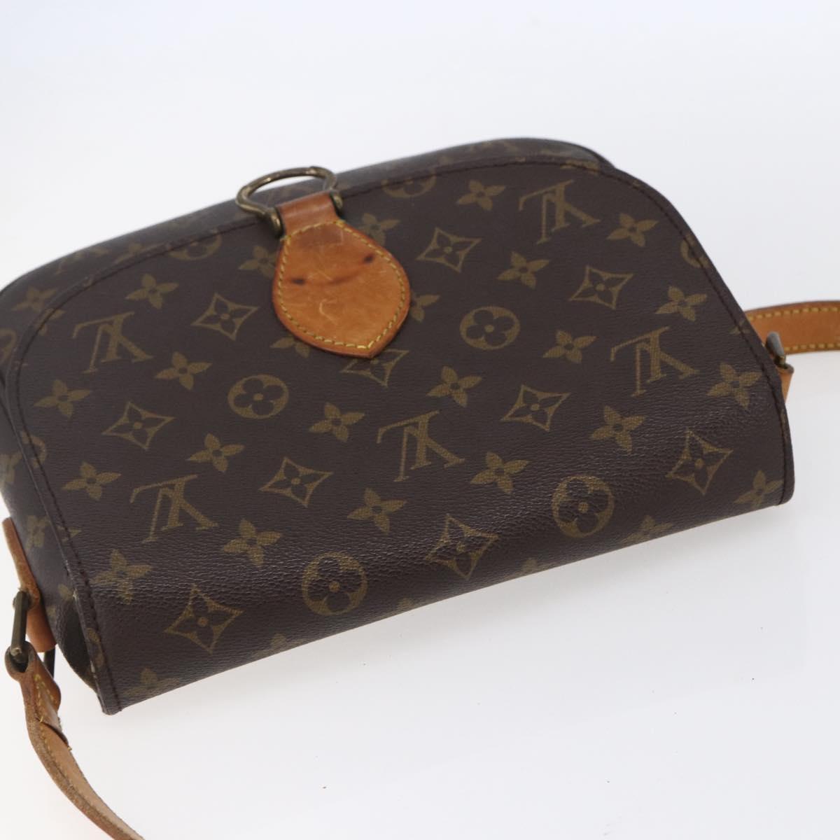 LOUIS VUITTON Monogram Saint Cloud GM Shoulder Bag M51242 LV Auth BA8287