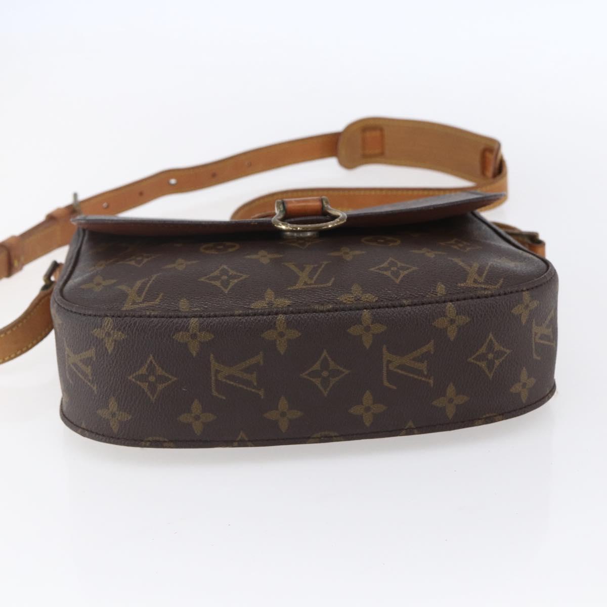 LOUIS VUITTON Monogram Saint Cloud GM Shoulder Bag M51242 LV Auth BA8287