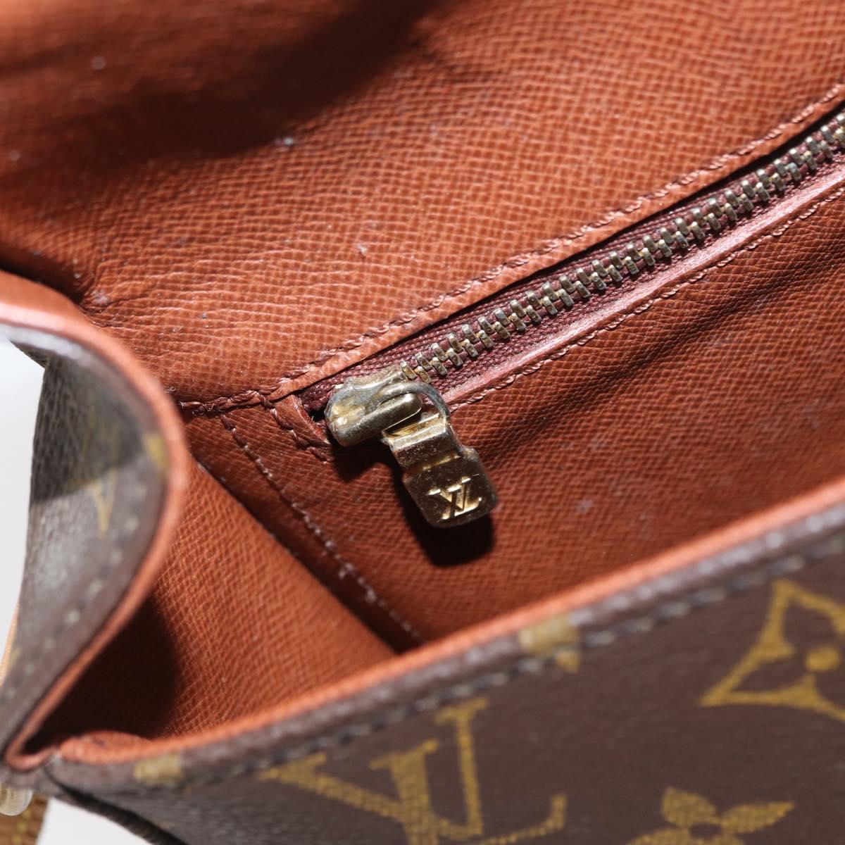 LOUIS VUITTON Monogram Saint Cloud GM Shoulder Bag M51242 LV Auth BA8289