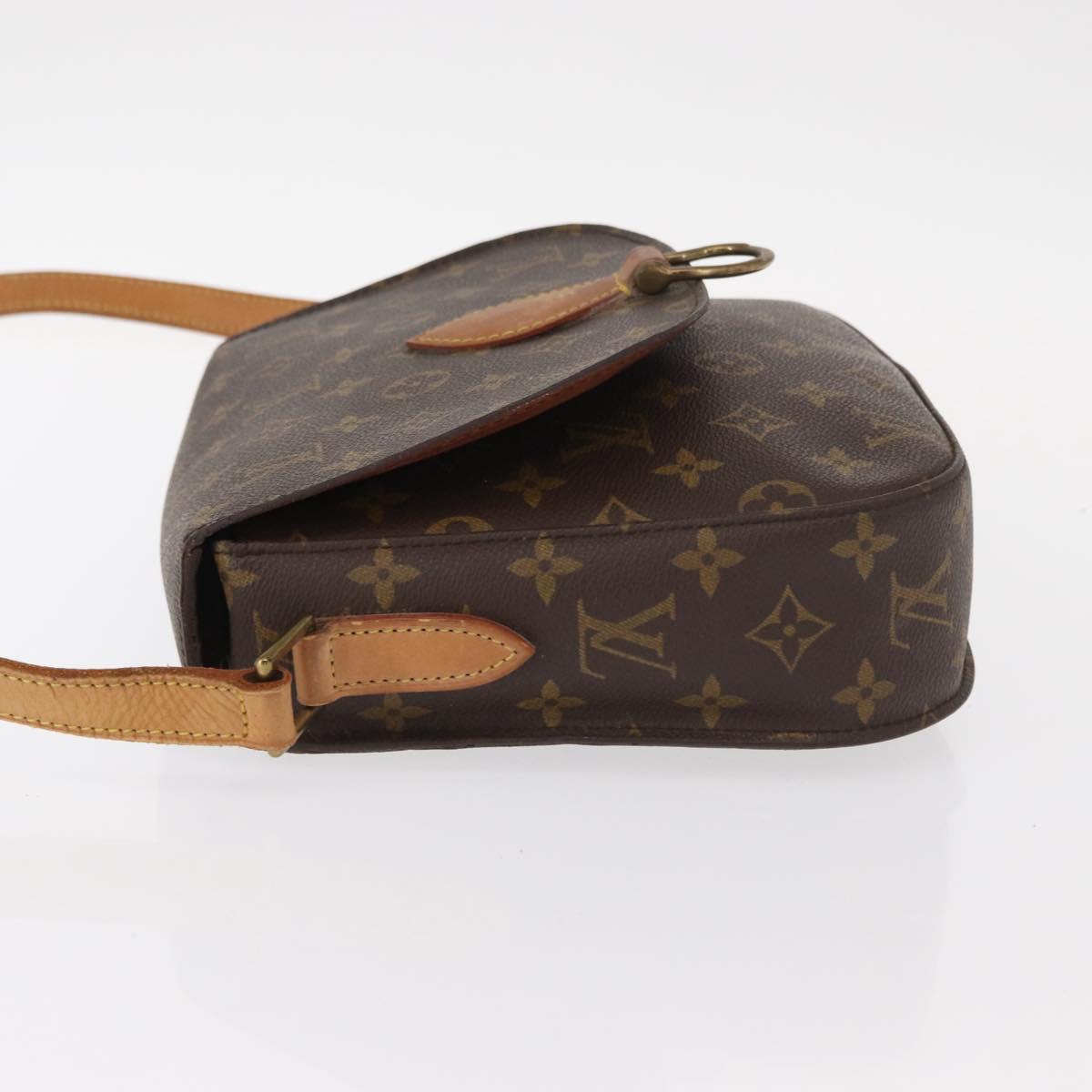LOUIS VUITTON Monogram Saint Cloud GM Shoulder Bag M51242 LV Auth BA8289