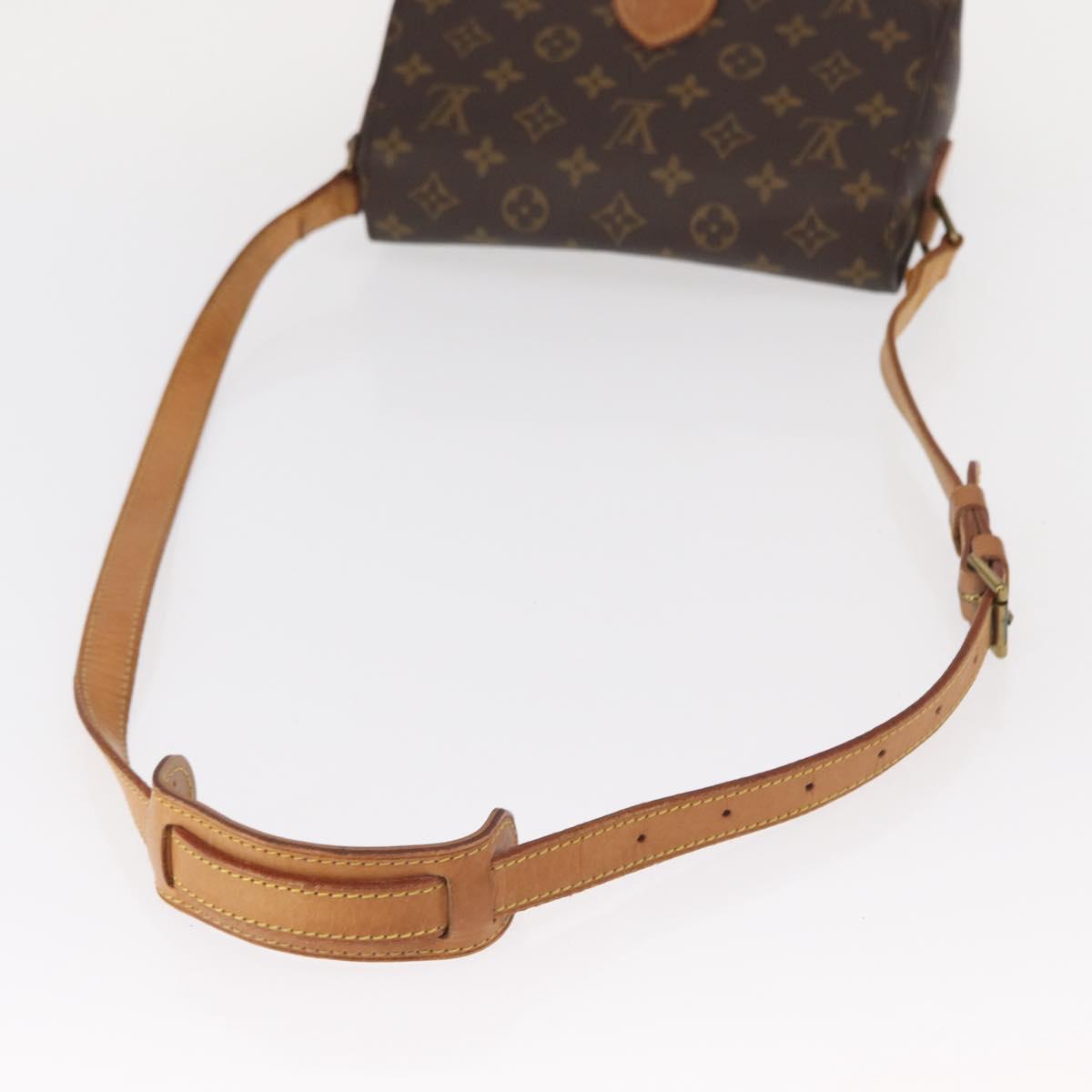 LOUIS VUITTON Monogram Saint Cloud GM Shoulder Bag M51242 LV Auth BA8289