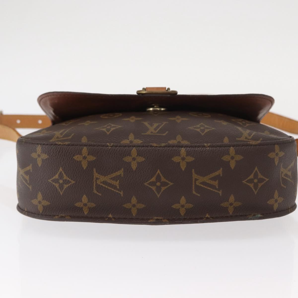 LOUIS VUITTON Monogram Saint Cloud GM Shoulder Bag M51242 LV Auth BA8289