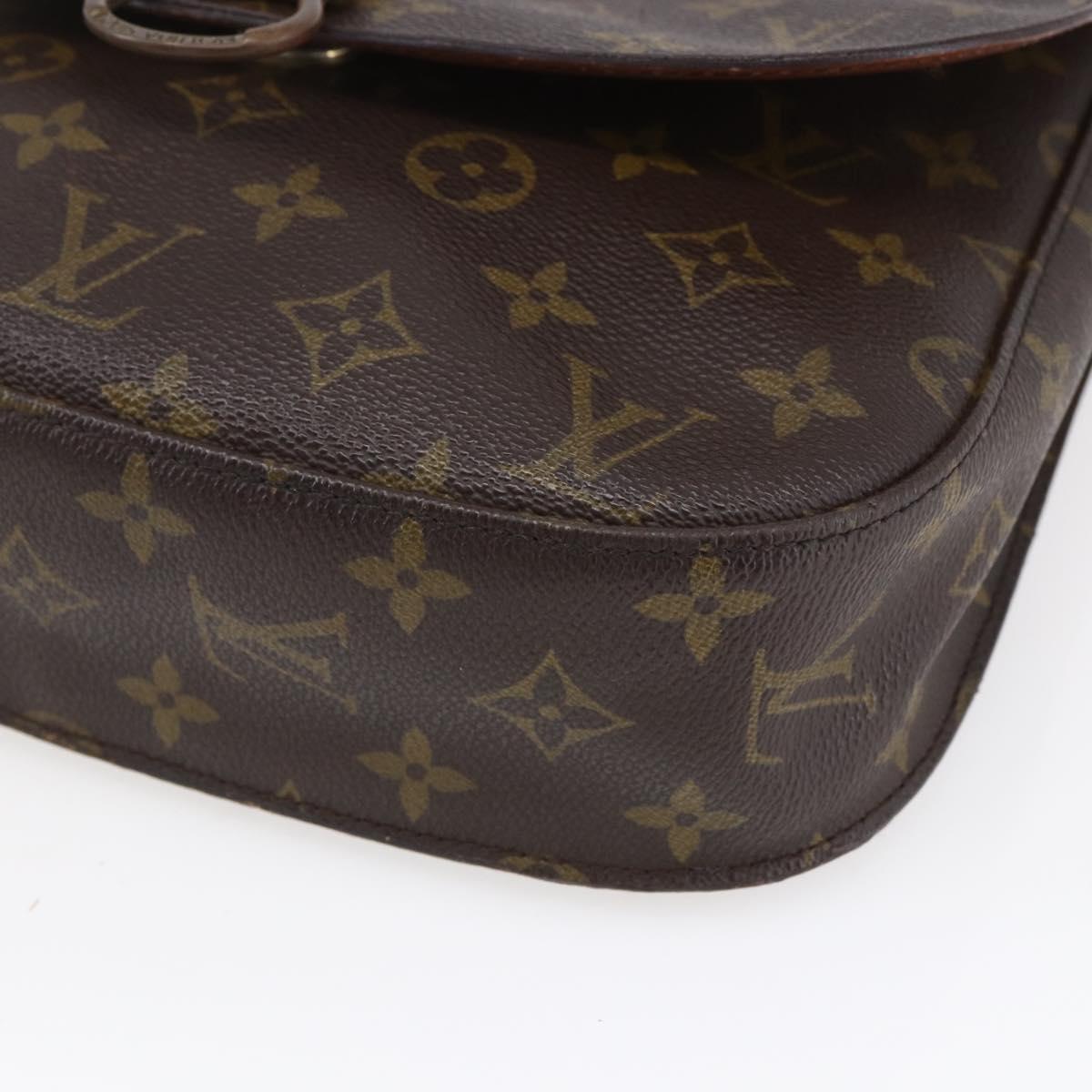 LOUIS VUITTON Monogram Saint Cloud GM Shoulder Bag M51242 LV Auth BA8290