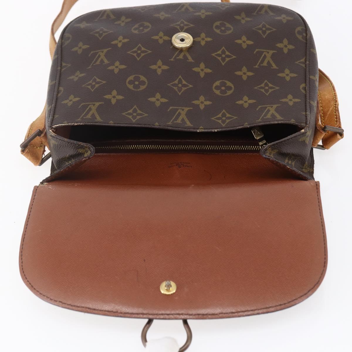 LOUIS VUITTON Monogram Saint Cloud GM Shoulder Bag M51242 LV Auth BA8290