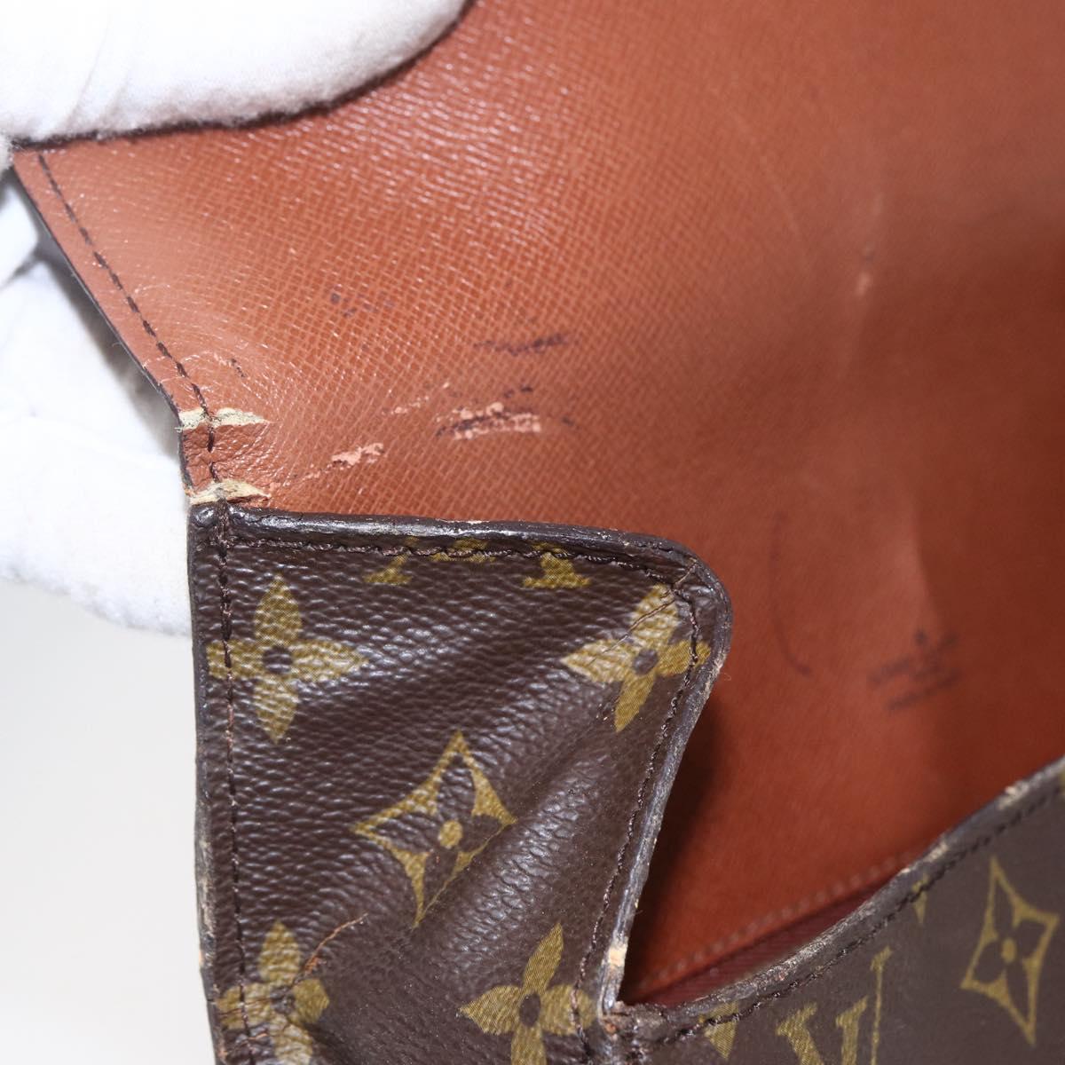 LOUIS VUITTON Monogram Saint Cloud GM Shoulder Bag M51242 LV Auth BA8290