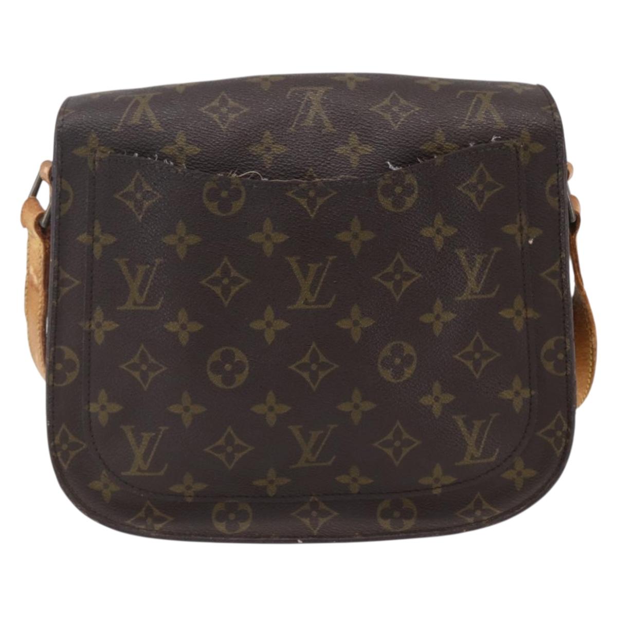 LOUIS VUITTON Monogram Saint Cloud GM Shoulder Bag M51242 LV Auth BA8290