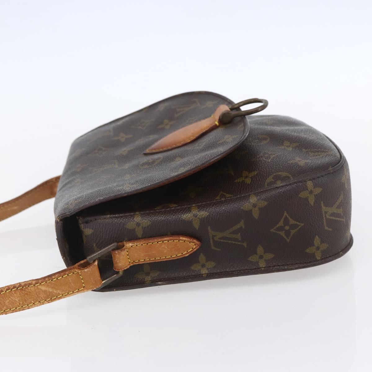 LOUIS VUITTON Monogram Saint Cloud GM Shoulder Bag M51242 LV Auth BA8290