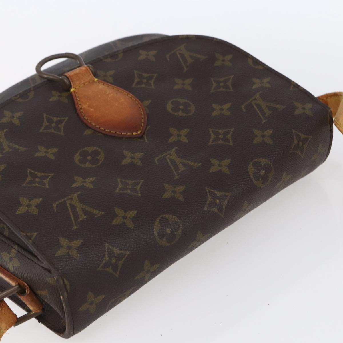 LOUIS VUITTON Monogram Saint Cloud GM Shoulder Bag M51242 LV Auth BA8290