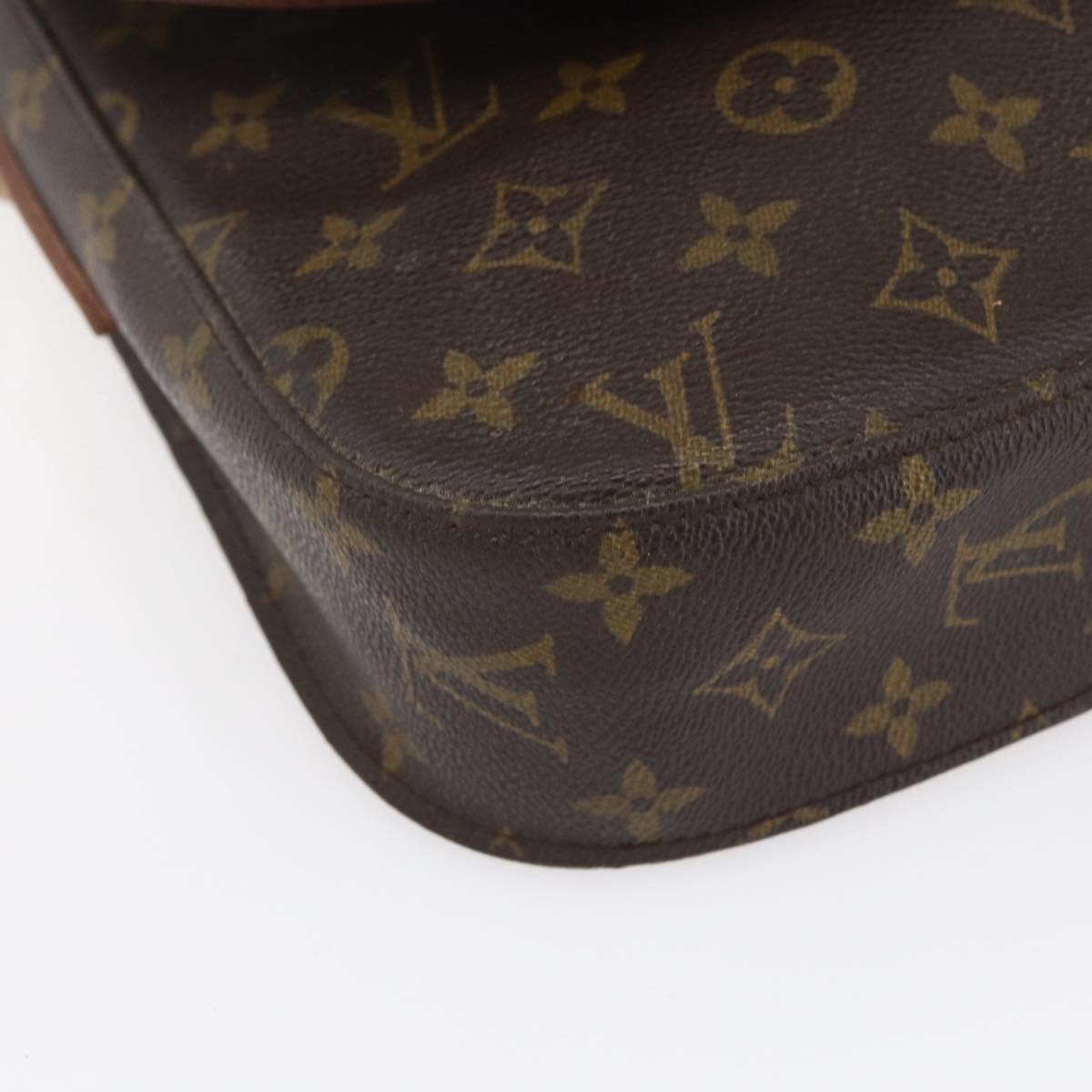 LOUIS VUITTON Monogram Saint Cloud GM Shoulder Bag M51242 LV Auth BA8291