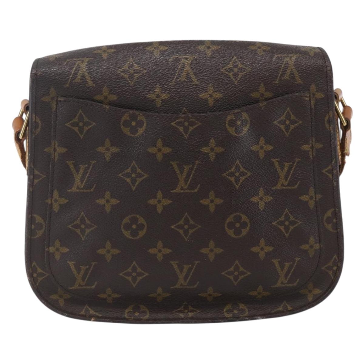 LOUIS VUITTON Monogram Saint Cloud GM Shoulder Bag M51242 LV Auth BA8291