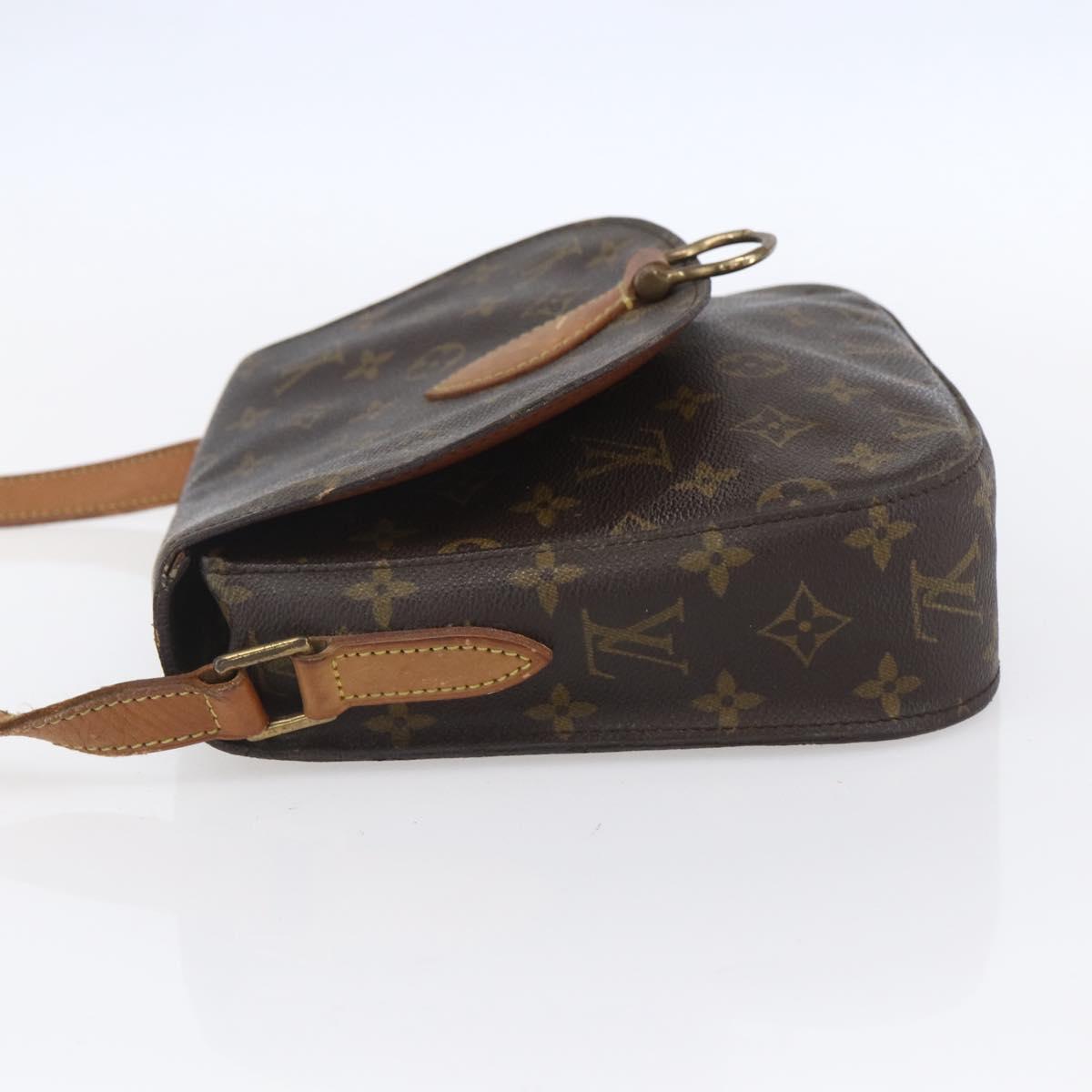 LOUIS VUITTON Monogram Saint Cloud GM Shoulder Bag M51242 LV Auth BA8291