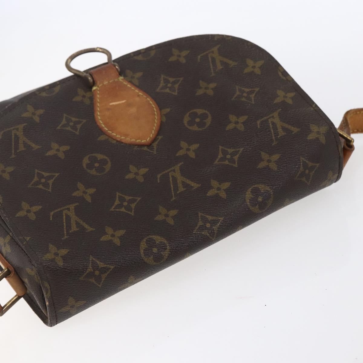 LOUIS VUITTON Monogram Saint Cloud GM Shoulder Bag M51242 LV Auth BA8291