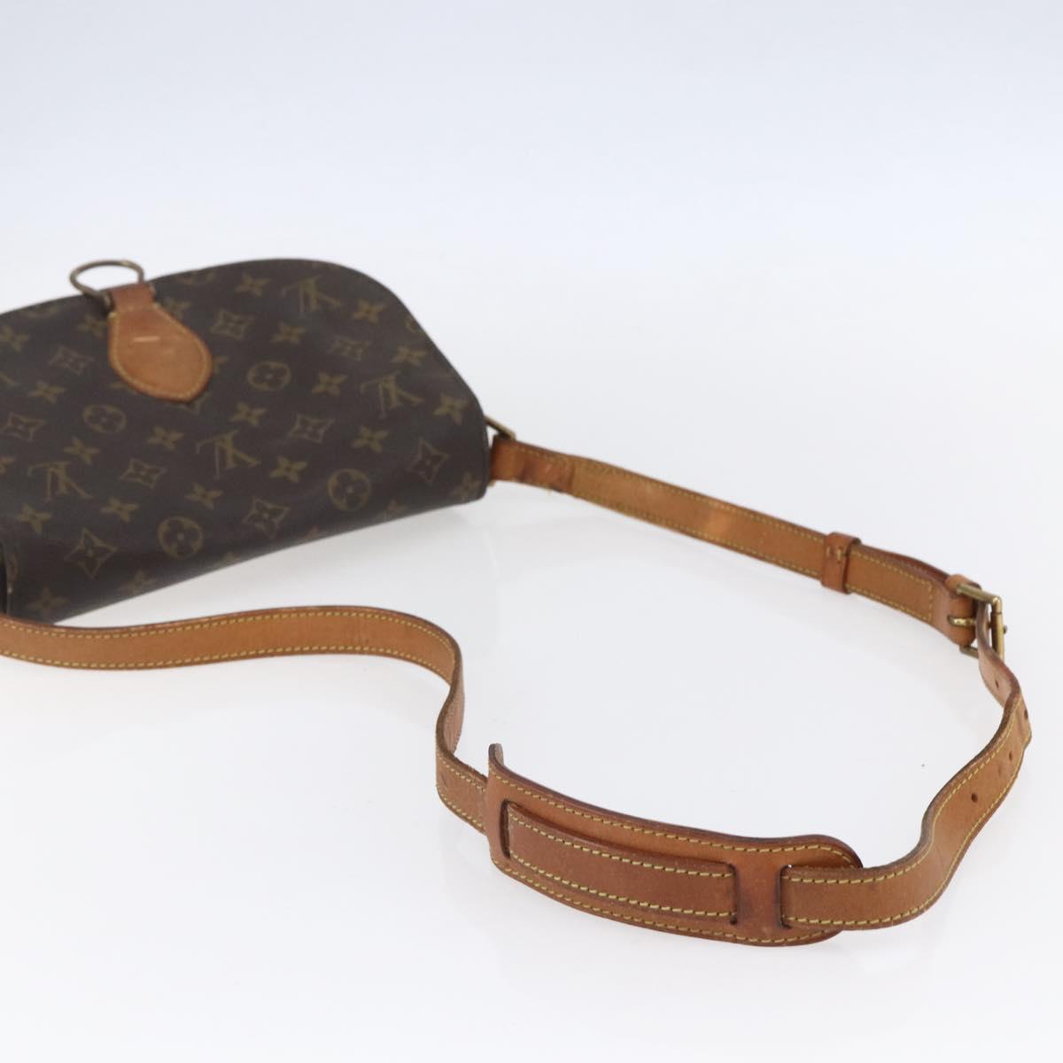 LOUIS VUITTON Monogram Saint Cloud GM Shoulder Bag M51242 LV Auth BA8291