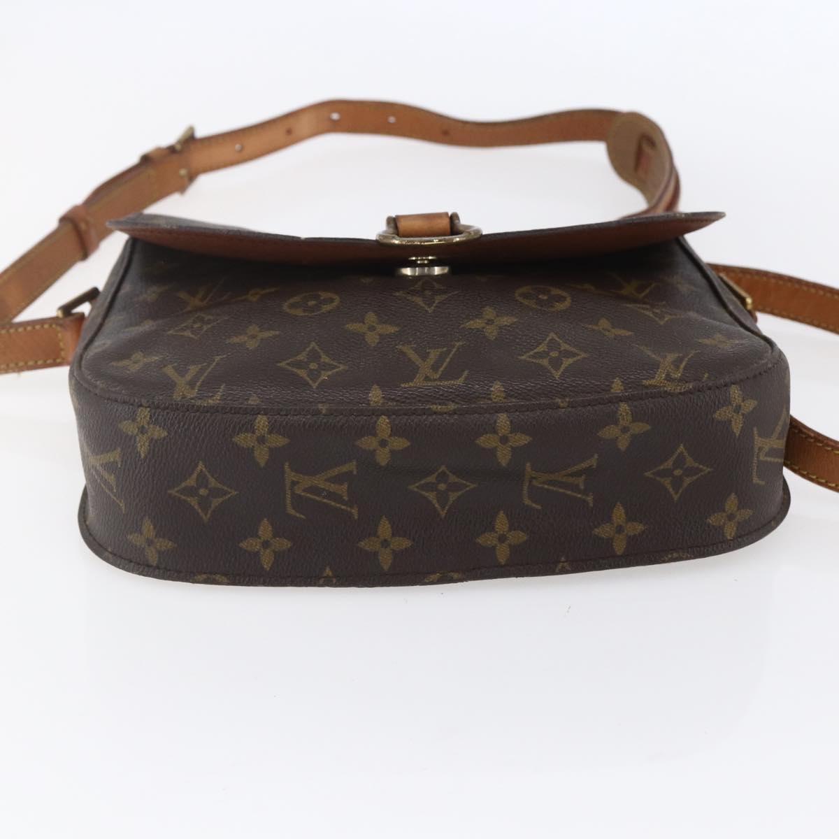 LOUIS VUITTON Monogram Saint Cloud GM Shoulder Bag M51242 LV Auth BA8291