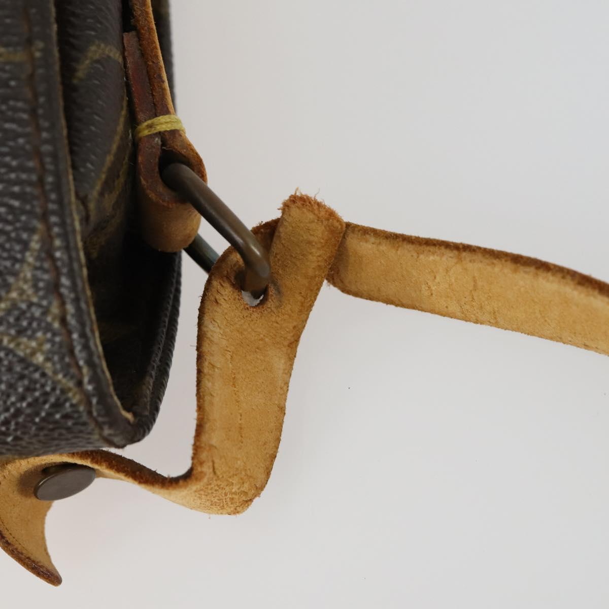 LOUIS VUITTON Monogram Cartouchiere PM Shoulder Bag M51254 LV Auth BA8292