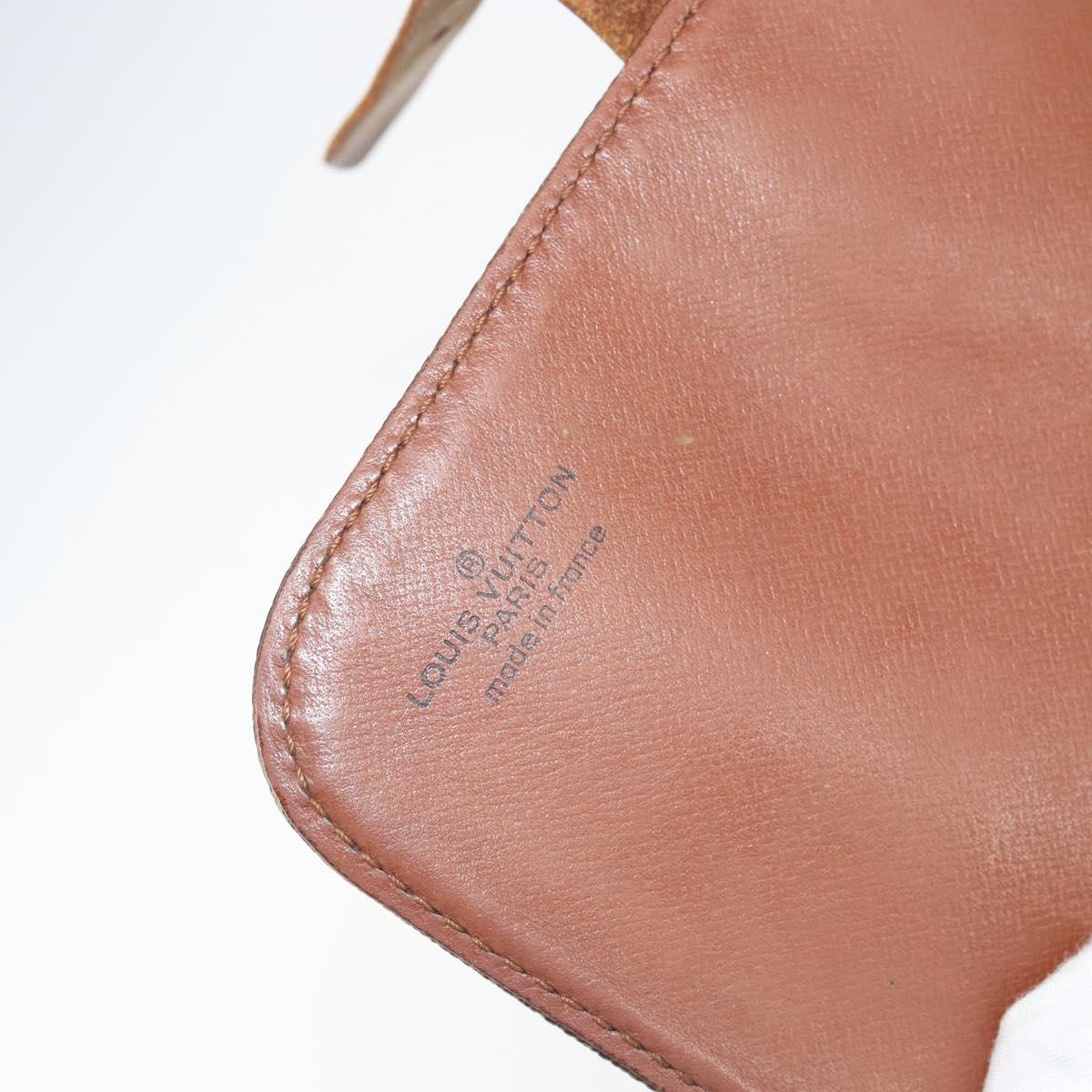 LOUIS VUITTON Monogram Cartouchiere MM Shoulder Bag M51253 LV Auth BA8293