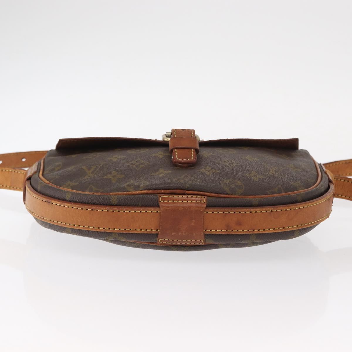 LOUIS VUITTON Monogram Jeune Fille GM Shoulder Bag Vintage M51225 LV Auth BA8297