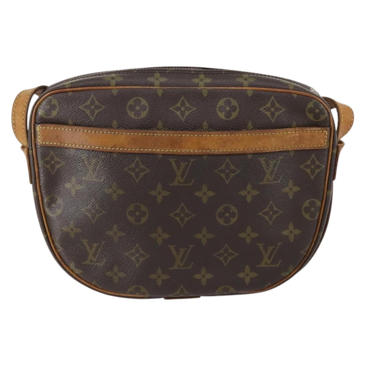 LOUIS VUITTON Monogram Jeune Fille GM Shoulder Bag Vintage M51225 LV Auth BA8298