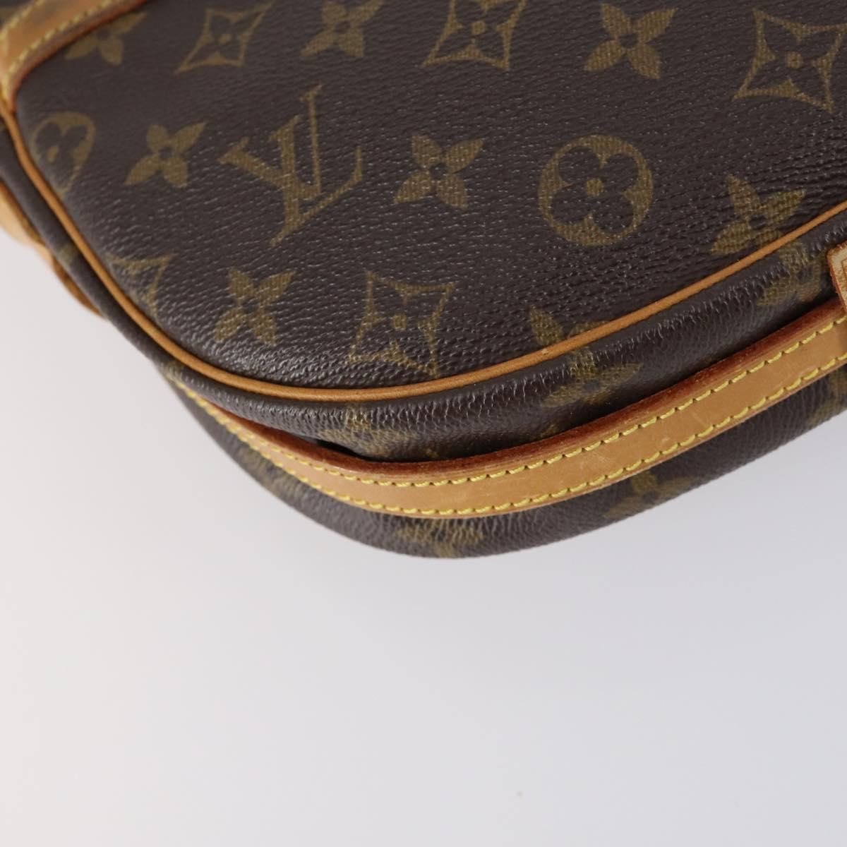 LOUIS VUITTON Monogram Jeune Fille MM Shoulder Bag M51226 LV Auth BA8299
