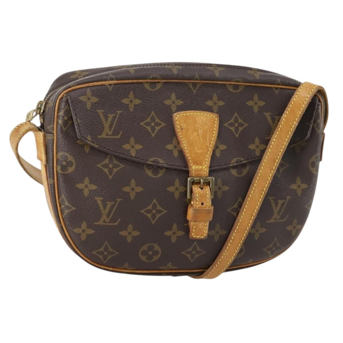 LOUIS VUITTON Monogram Jeune Fille MM Shoulder Bag M51226 LV Auth BA8299