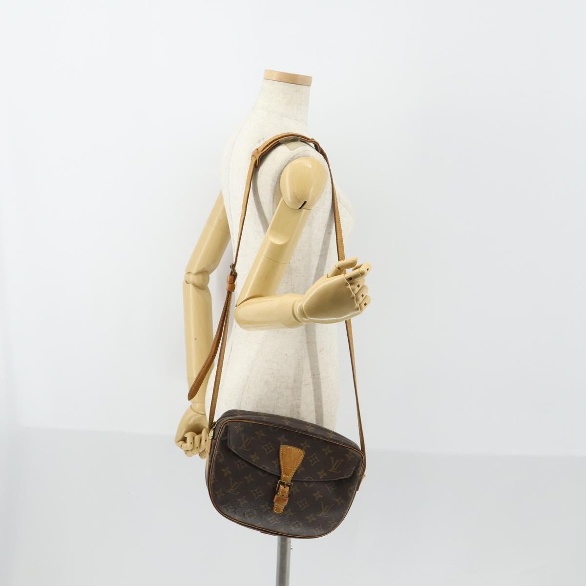 LOUIS VUITTON Monogram Jeune Fille MM Shoulder Bag M51226 LV Auth BA8299