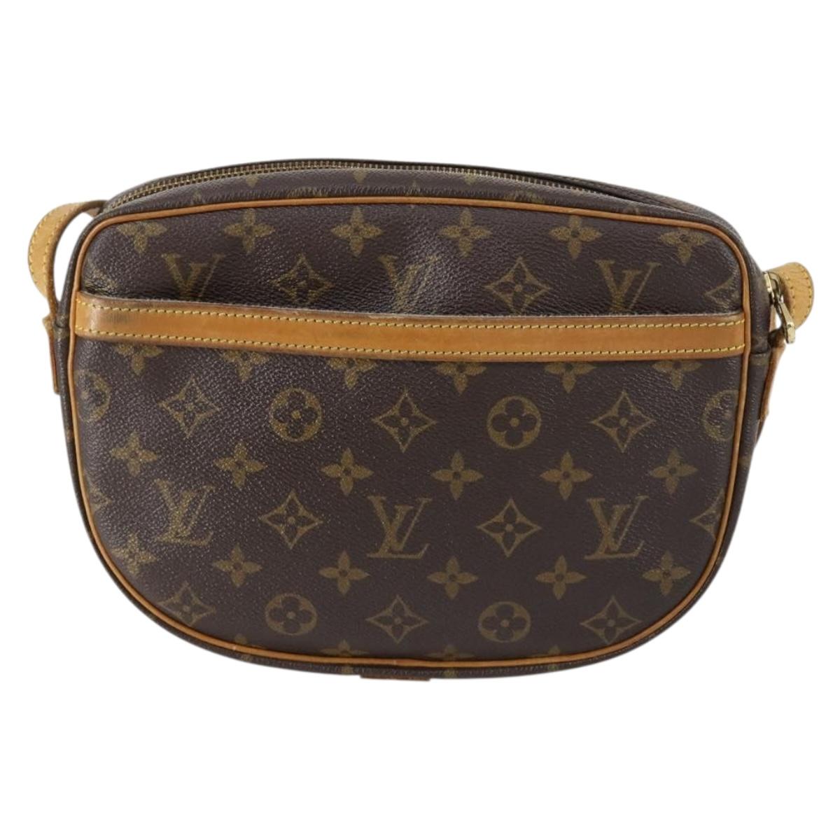 LOUIS VUITTON Monogram Jeune Fille MM Shoulder Bag M51226 LV Auth BA8299