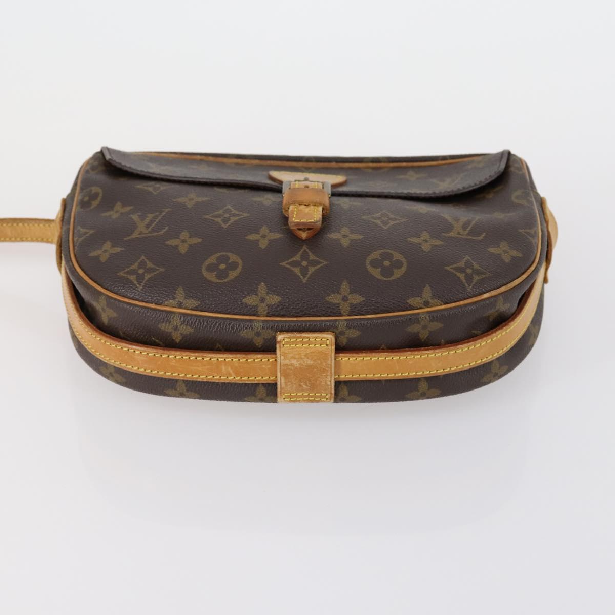 LOUIS VUITTON Monogram Jeune Fille MM Shoulder Bag M51226 LV Auth BA8299