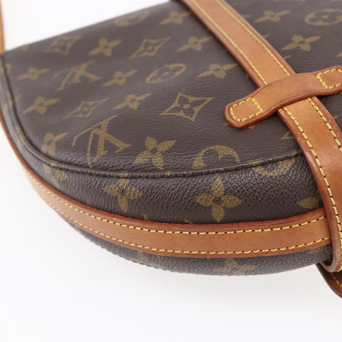 LOUIS VUITTON Monogram Chantilly MM Shoulder Bag M51233 LV Auth BA8301