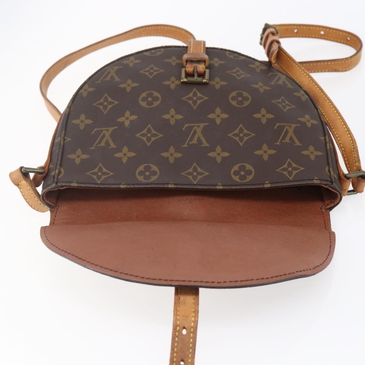 LOUIS VUITTON Monogram Chantilly MM Shoulder Bag M51233 LV Auth BA8301