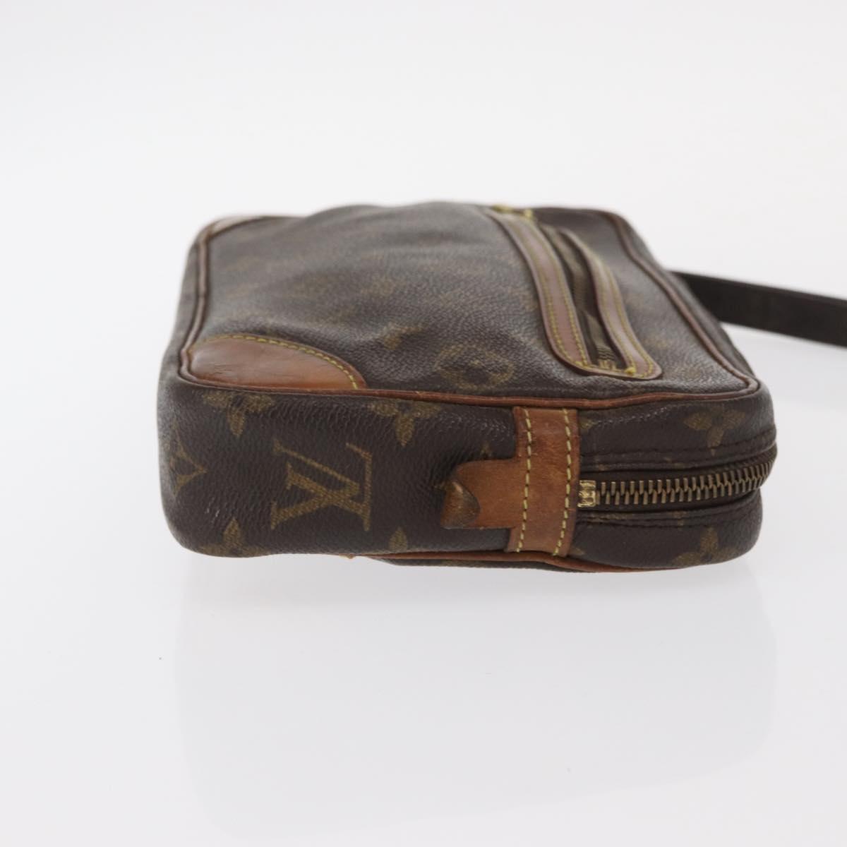 LOUIS VUITTON Monogram Marly Dragonne GM Clutch Bag M51825 LV Auth BA8303